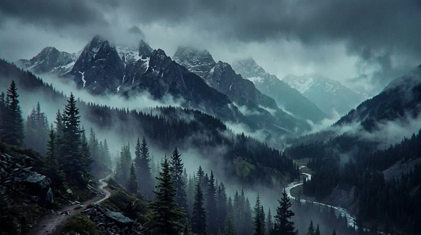 Atmospheric nature wallpaper